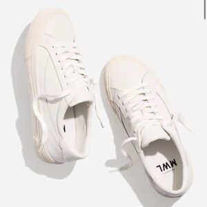 Madewell Leather Low Top Sneakers Sz 8.5